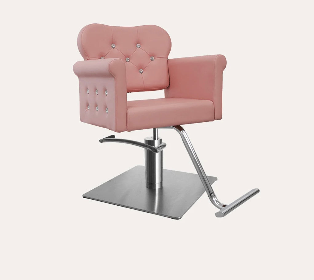 Glam II Salon Chair - Professional Hydraulic Beauty Styling Chair for Hairdressers & Stylists | Perfect for Salons, Spas & Home Use