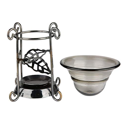 Deer Shape Aromatherapy Oil Burner Lamp - 8 Types Iron Essential Oil Diffuser with Candle Holder for Home Relaxation & Spa Decor (306#)