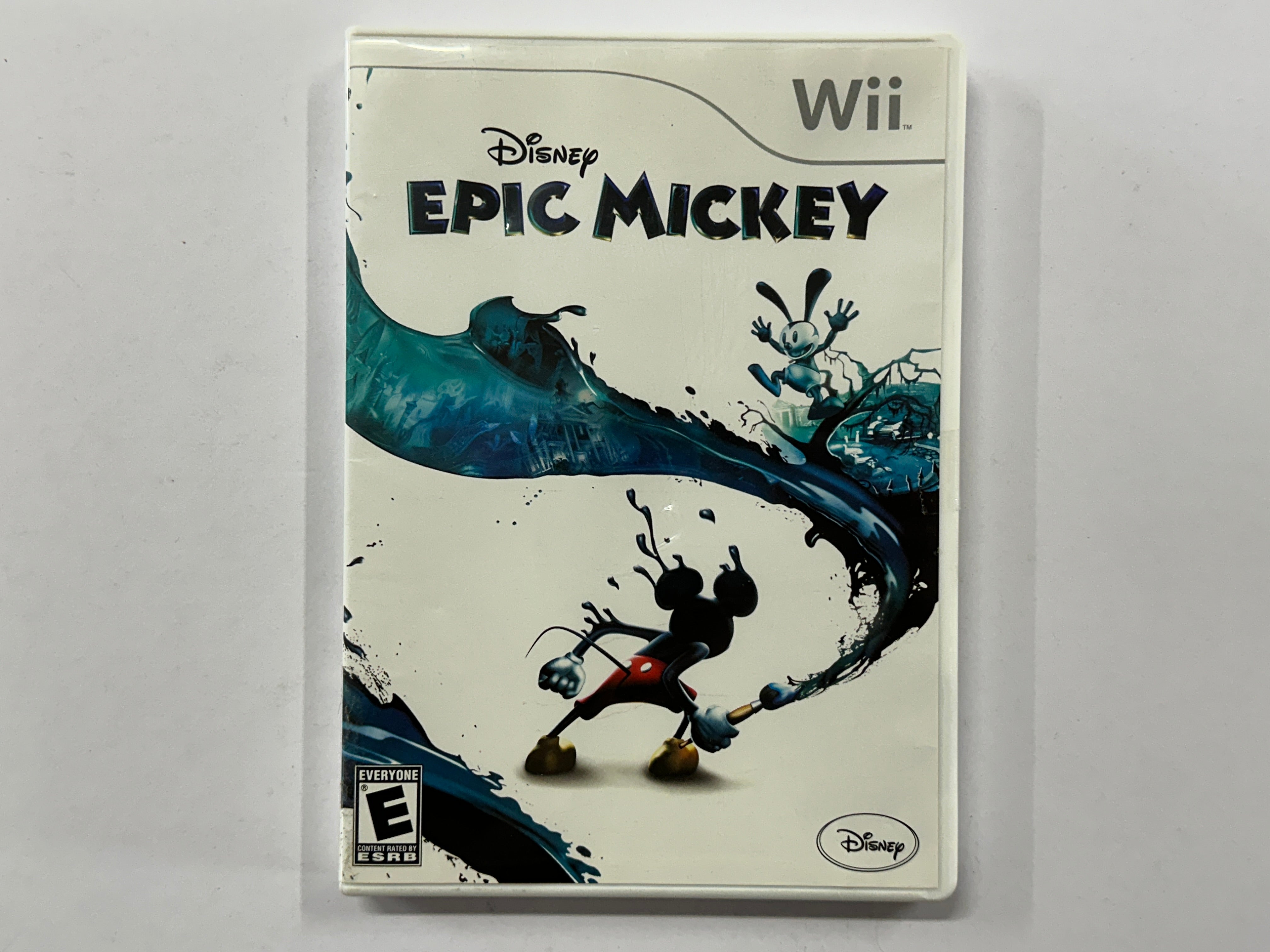Epic Mickey Video Game NTSC Version - Complete with Original Case - Perfect for Disney Fans & Retro Gaming Collectors