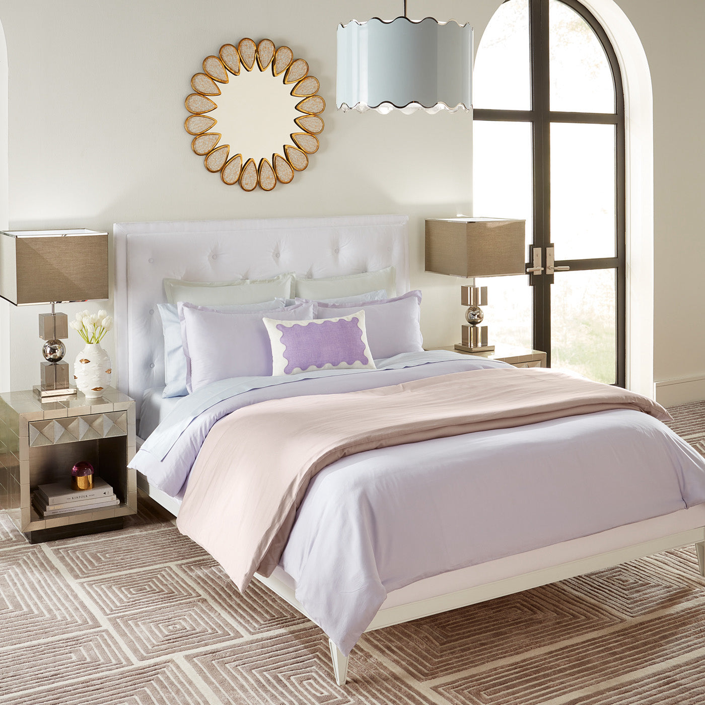 Luxury Soirée Sateen Sheet Set - 100% Cotton Soft Bed Sheets with Deep Pockets - Perfect for Master Bedroom, Guest Room & Hotel Use