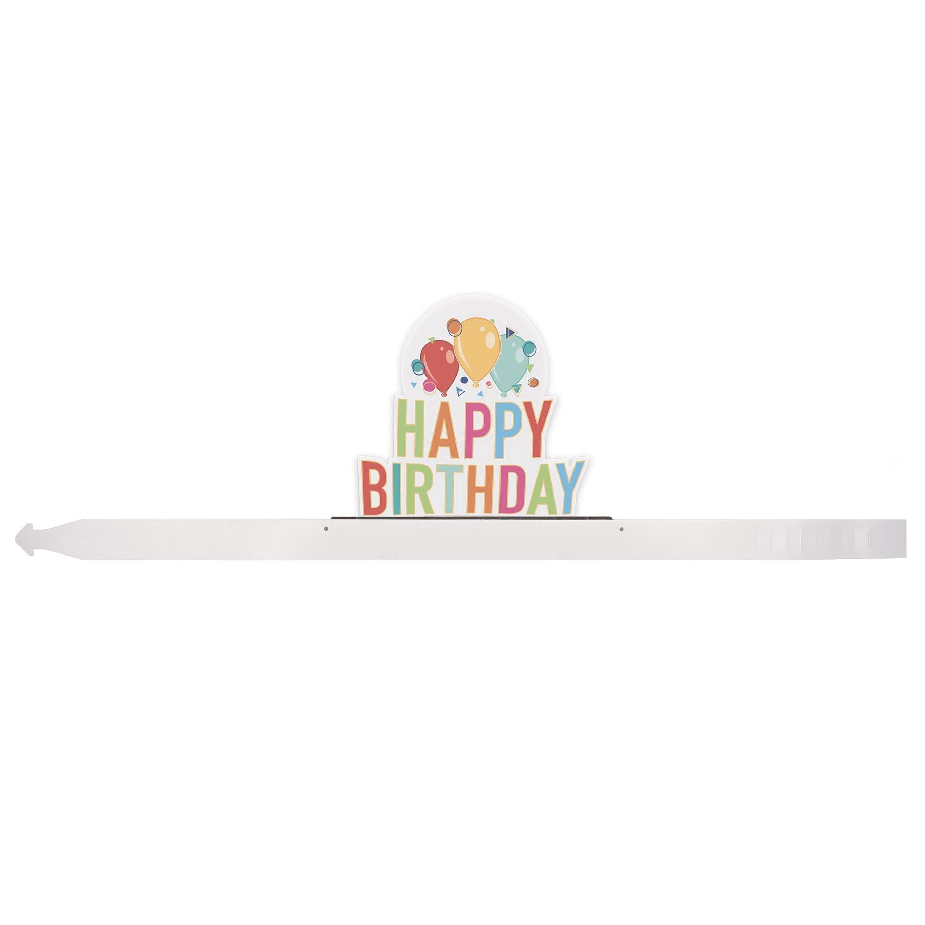 12 Pack Happy Birthday Party Headbands - Fun & Colorful Birthday Celebration Accessories for Kids & Adults - Perfect for Birthdays, Parties & Festive Events