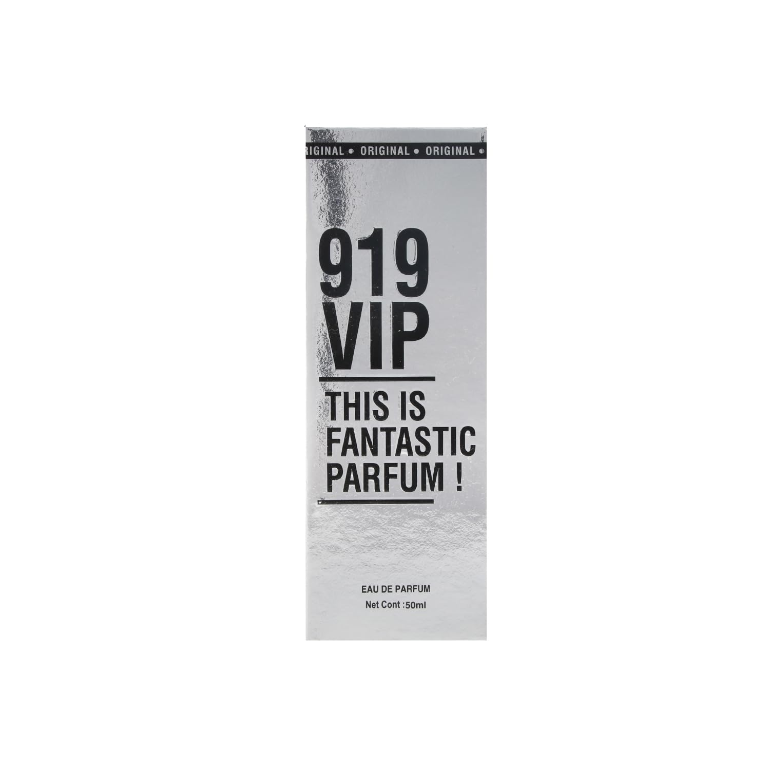Ramco 919 VIP Premium Long Lasting Perfume for Men & Women - 50ml Eau de Parfum, Silver Bottle | Day & Night Fragrance, Gift for Him/Her, Date Night & Special Occasions