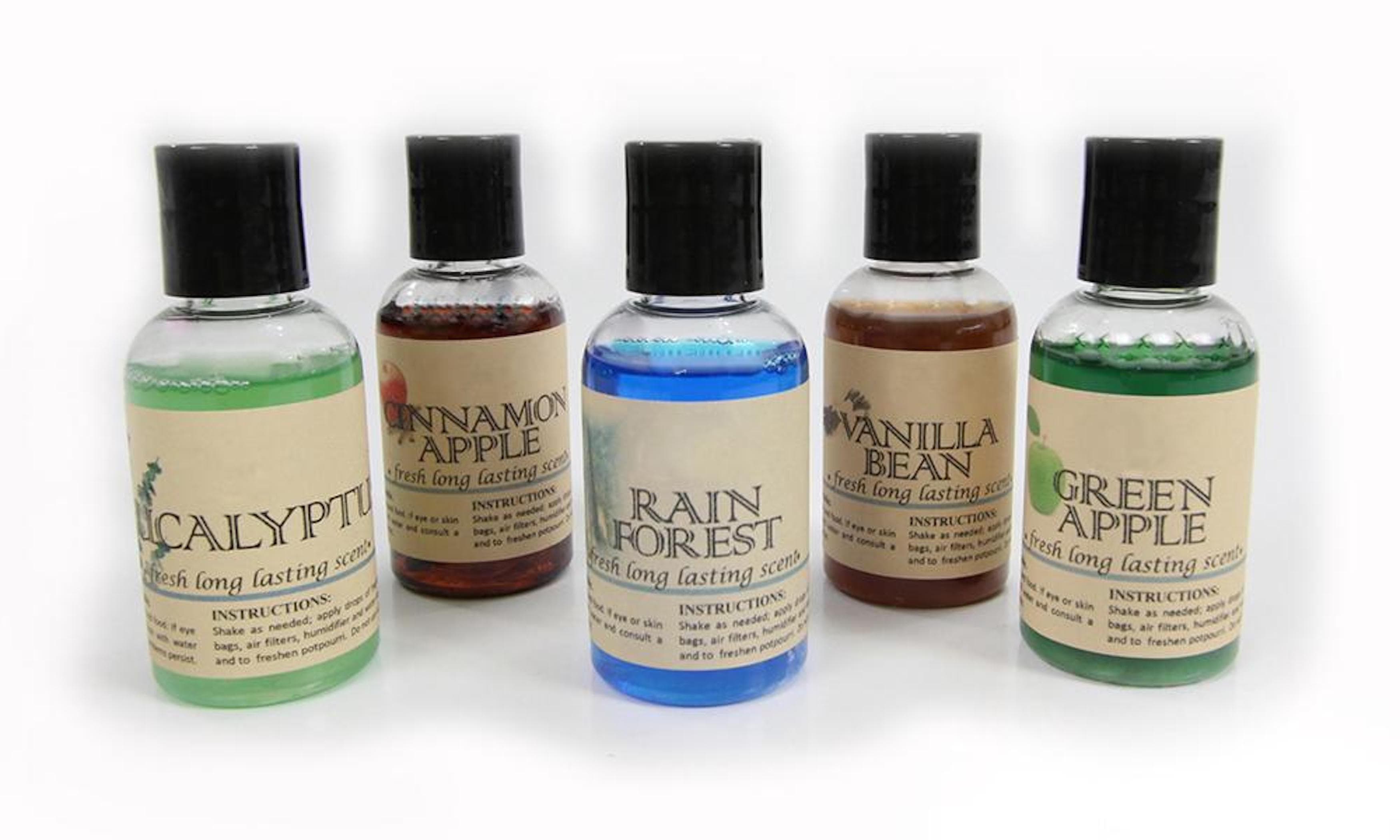 5 Pack Variety Vacuum Fragrance Scents for Rainbow, Rainmate, Thermax, Hyla & Humidifiers - 2 fl oz - Freshen Your Home, Car, or Office with Long-Lasting Aromas
