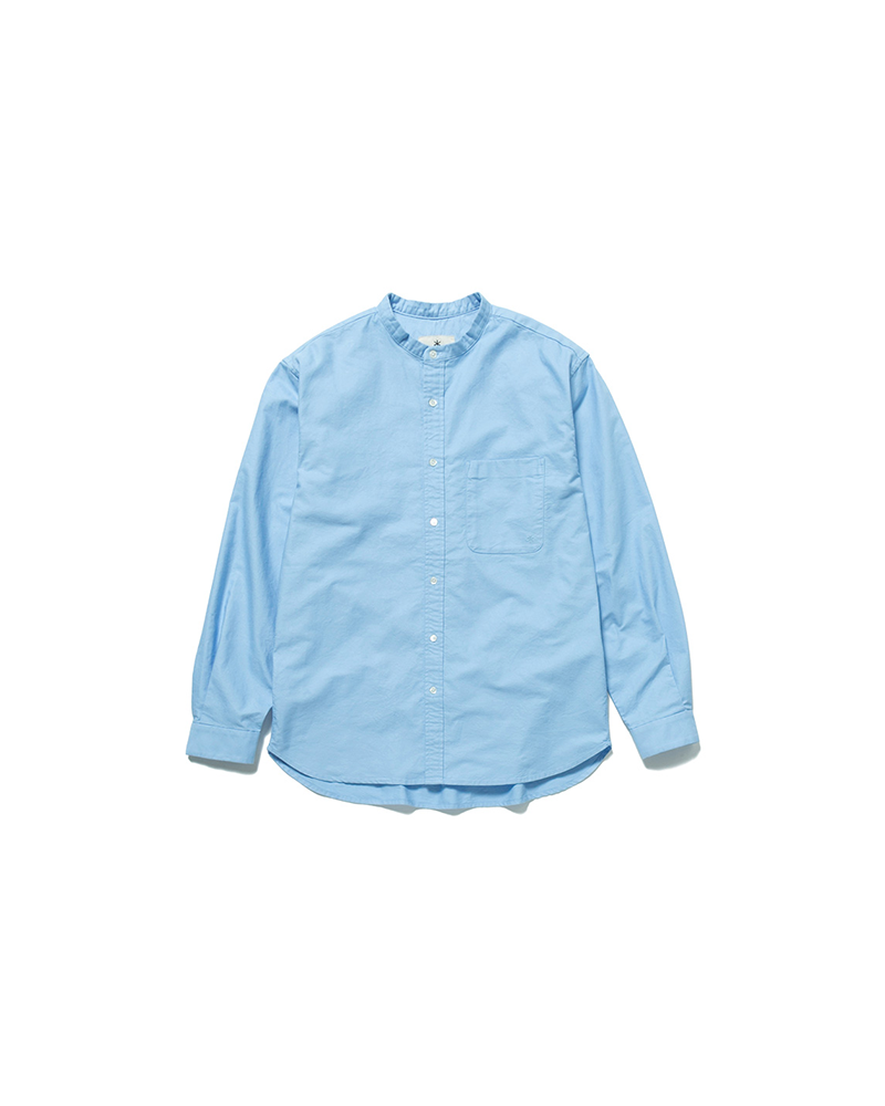 Organic Cotton Stand Collar Shirt for Men - Breathable & Comfortable Casual Wear - Perfect for Office, Travel & Everyday Outfits