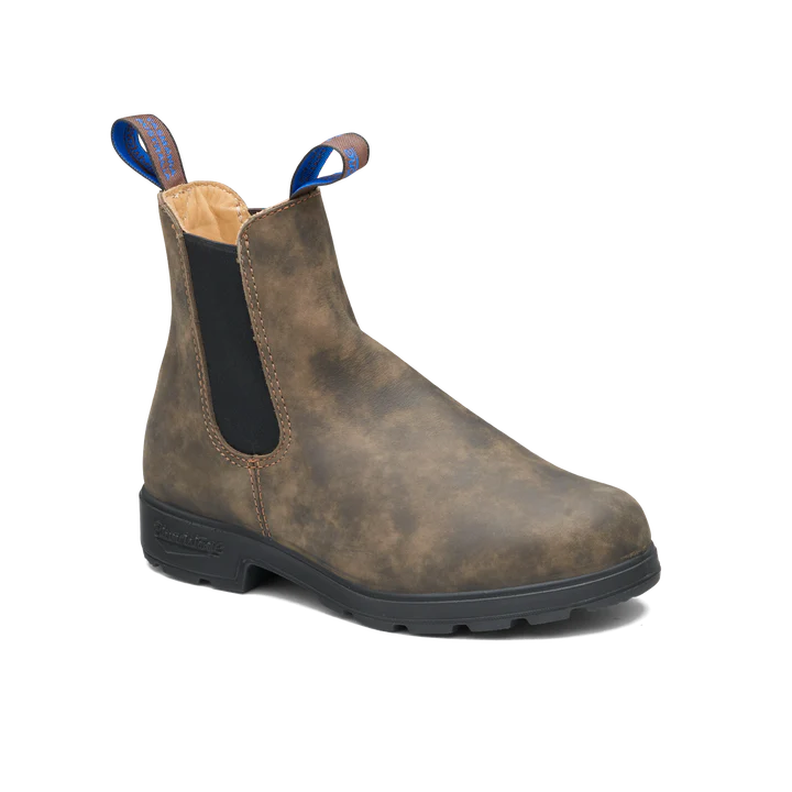 Blundstone 2223 Winter Thermal Original Women's High Top Boots - Rustic Brown Waterproof Leather for Cold Weather & Outdoor Activities