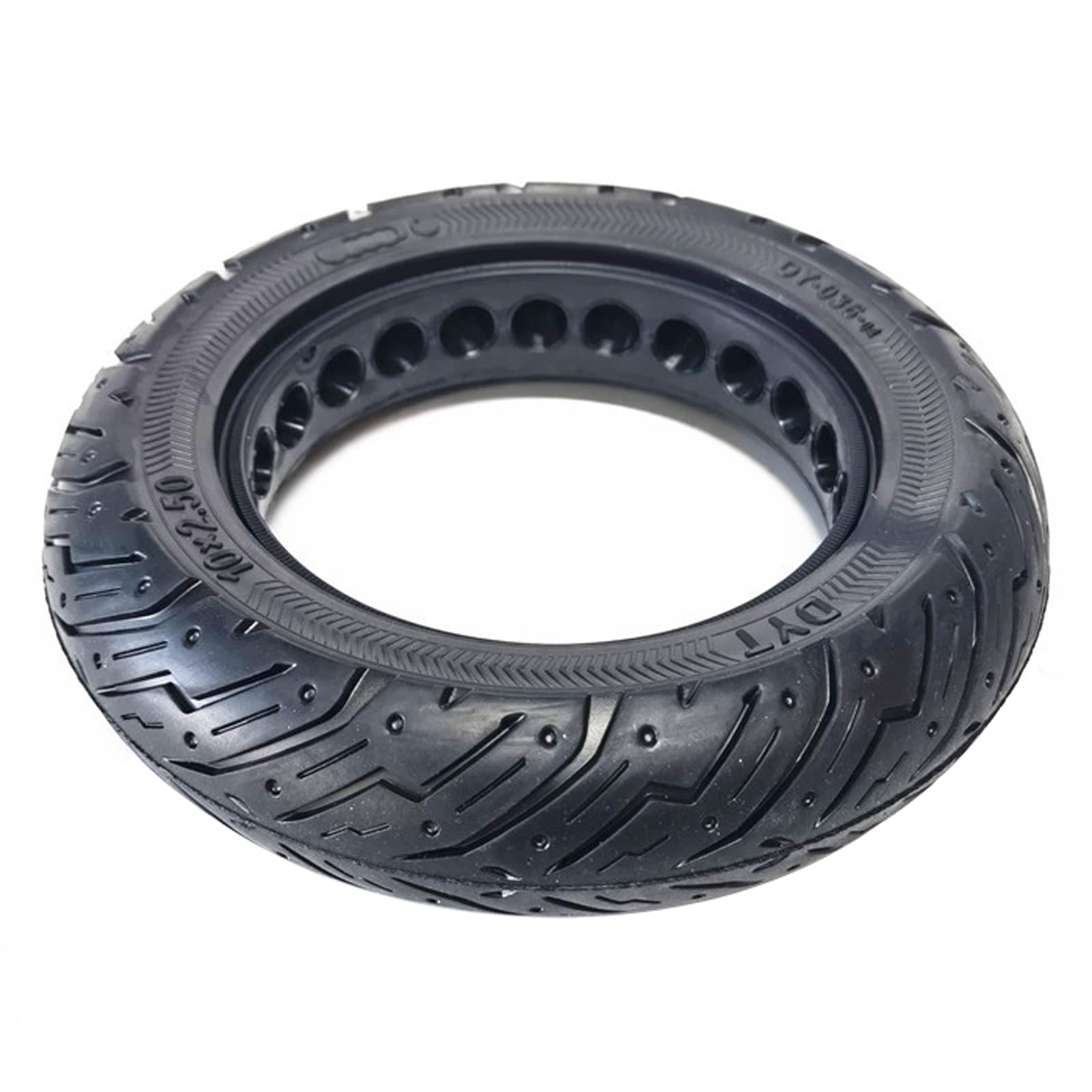 Durable Honeycomb Solid Tires for Electric Scooters - 10x2.50-6.5 Tubeless, Explosion-Proof Replacement Wheels (1 Pack) - Perfect for Commuting, Urban Travel & Last-Mile Delivery