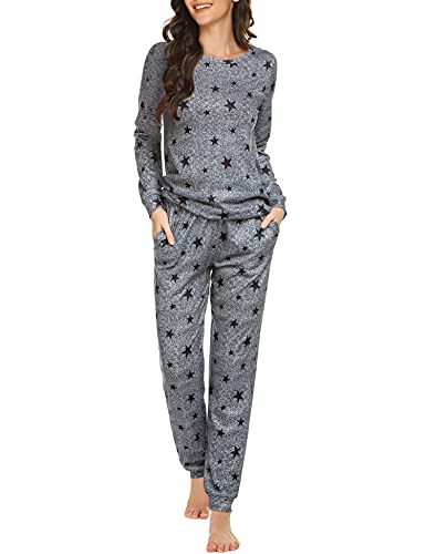 Medium Grey Black Star