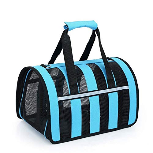 Portable Pet Carrier Bag for Cats & Small Dogs - Lightweight Travel Duffle Bag for Hiking, Walking & Outdoor Adventures - Perfect for Airplane, Car Rides & Vet Visits