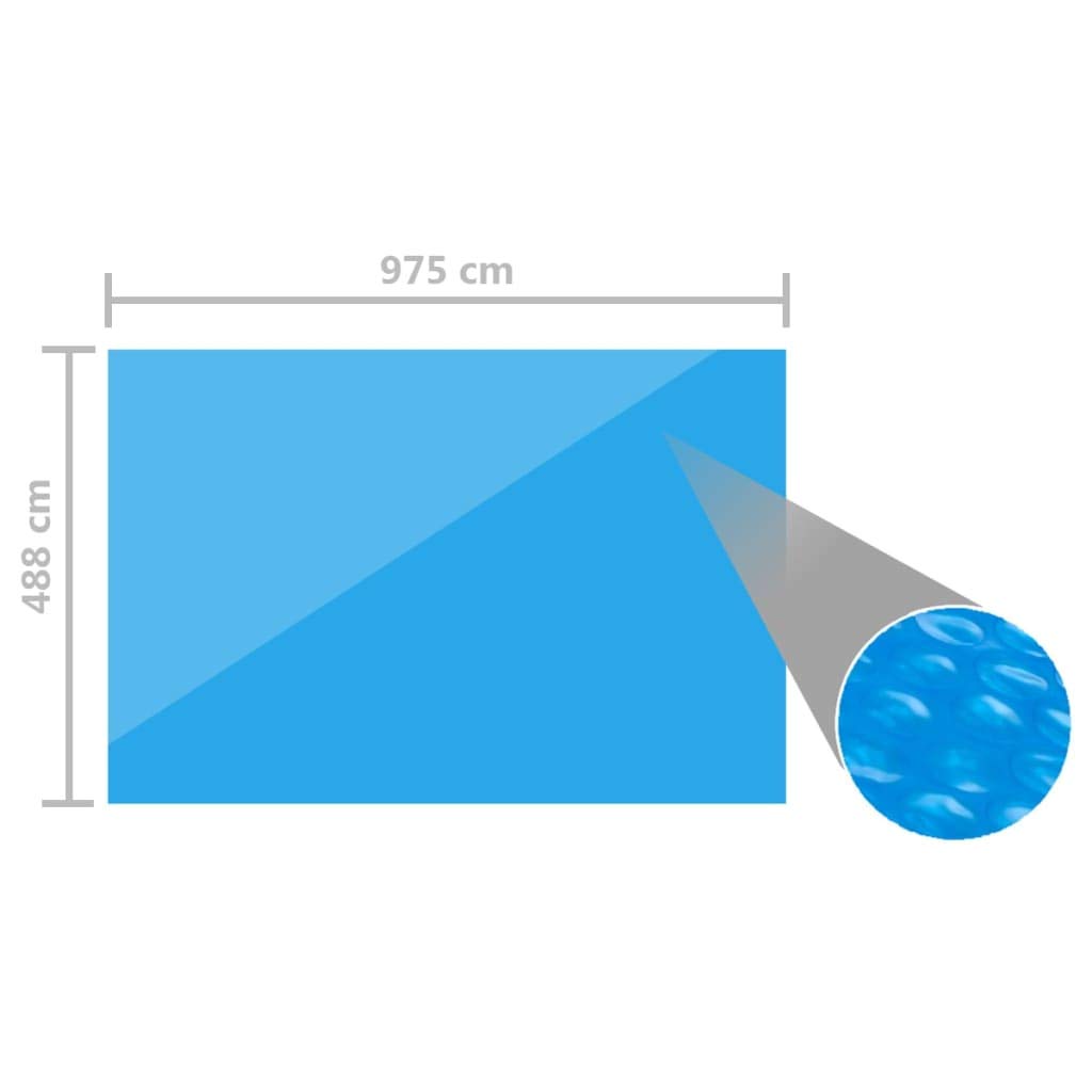 FAMIROSA Solar Pool Cover for In-Ground & Above-Ground Pools - 383.9