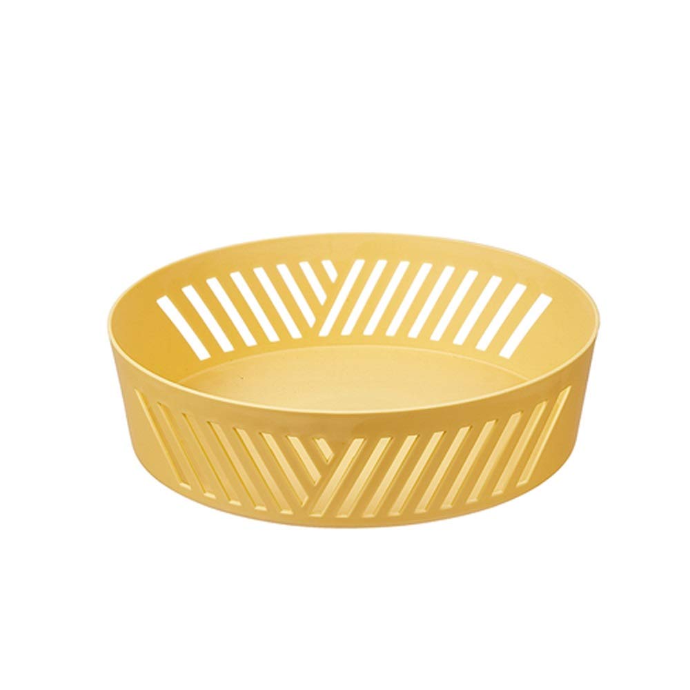 Creative Fruit Serving Tray - Durable Plastic Lightweight Plate for Snacks, Nuts & Kitchen Storage | Perfect for Parties, Picnics & Home Dining (Color A)