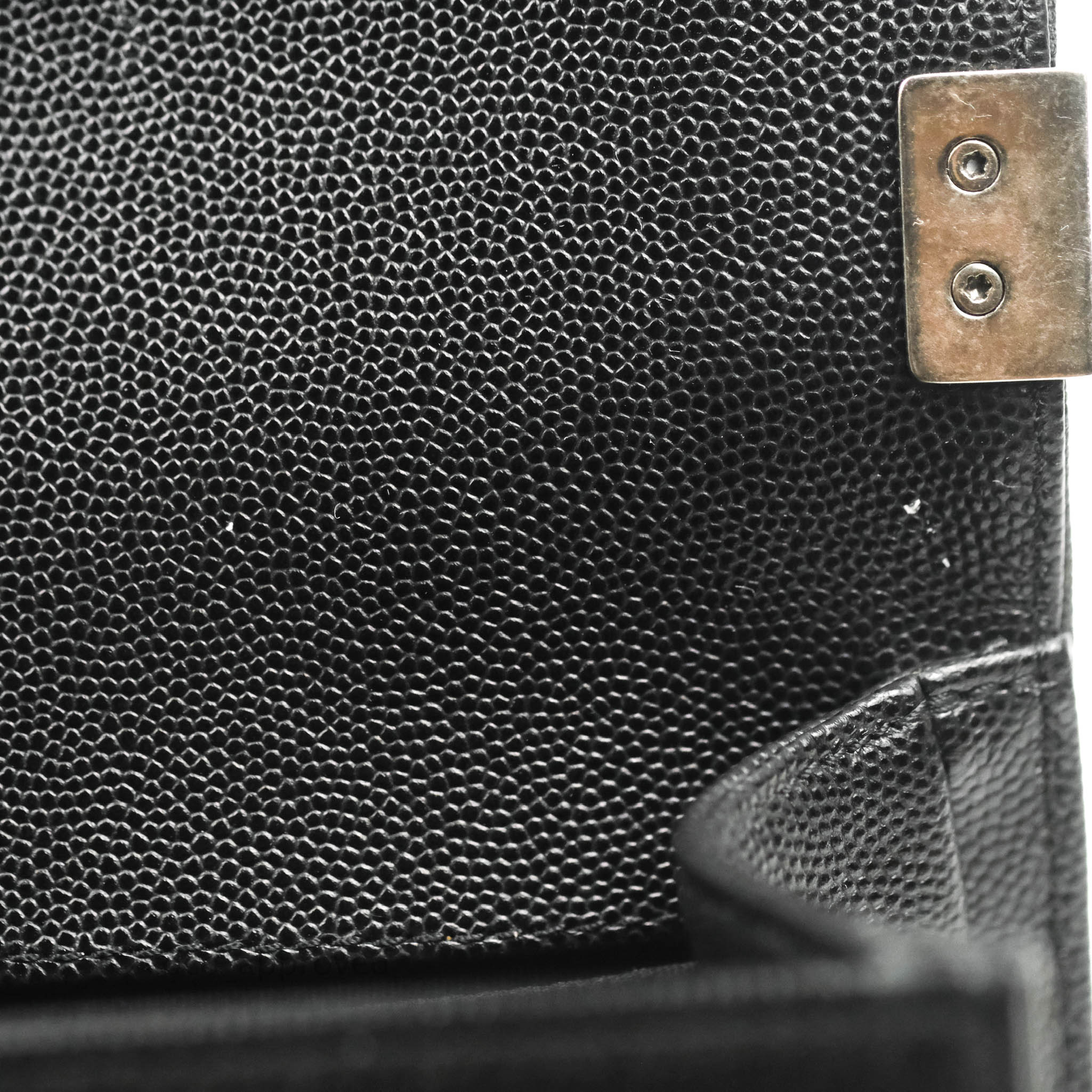 Chanel Boy Small Handbag - Black Caviar Leather with Ruthenium Hardware | Luxury Crossbody Bag for Women, Perfect for Evening Events & Daily Use