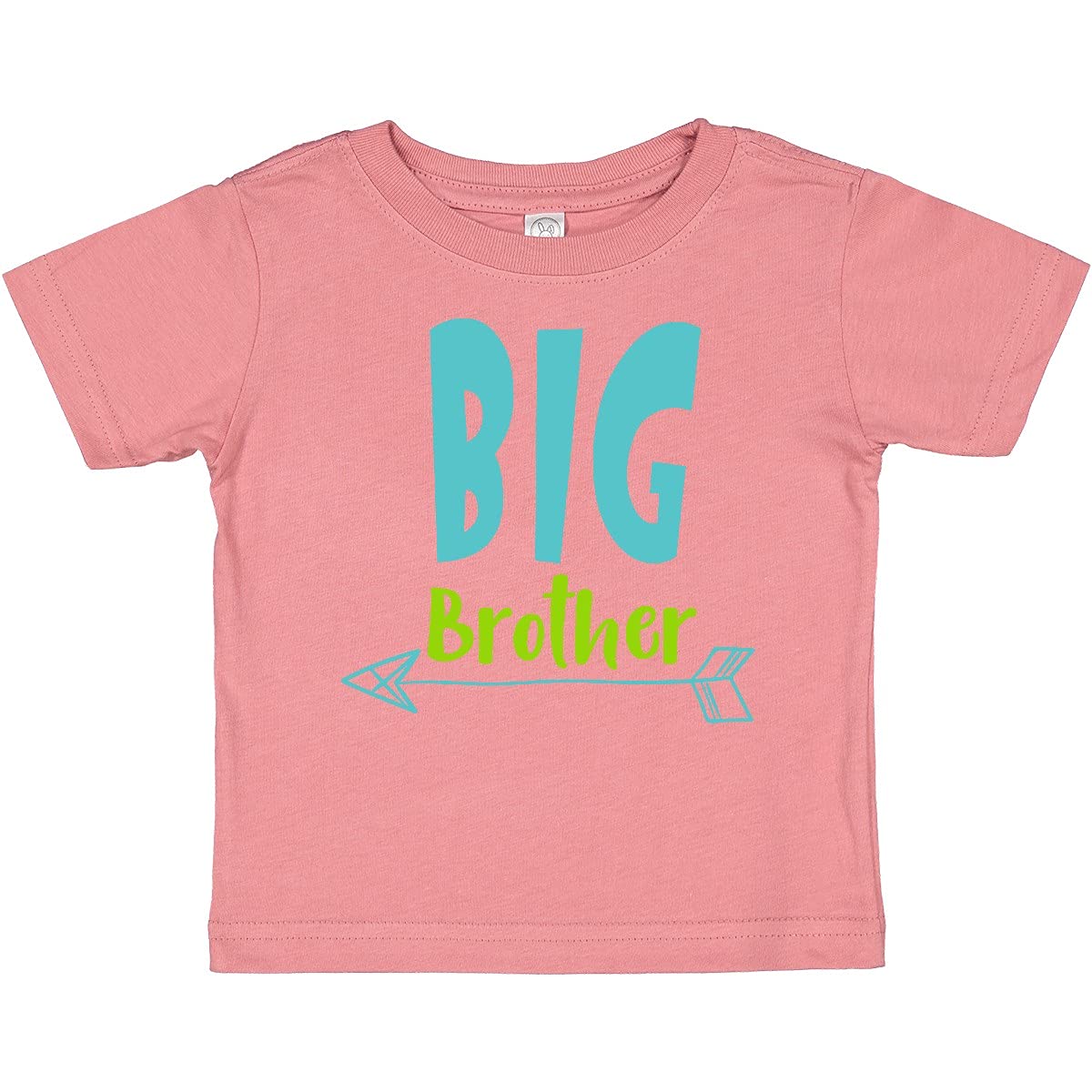 Inktastic Big Brother Older Brother Arrow Sibling Family Baby T-Shirt - Soft Cotton Tee for Toddlers & Kids - Perfect for Sibling Matching Outfits & Family Photos