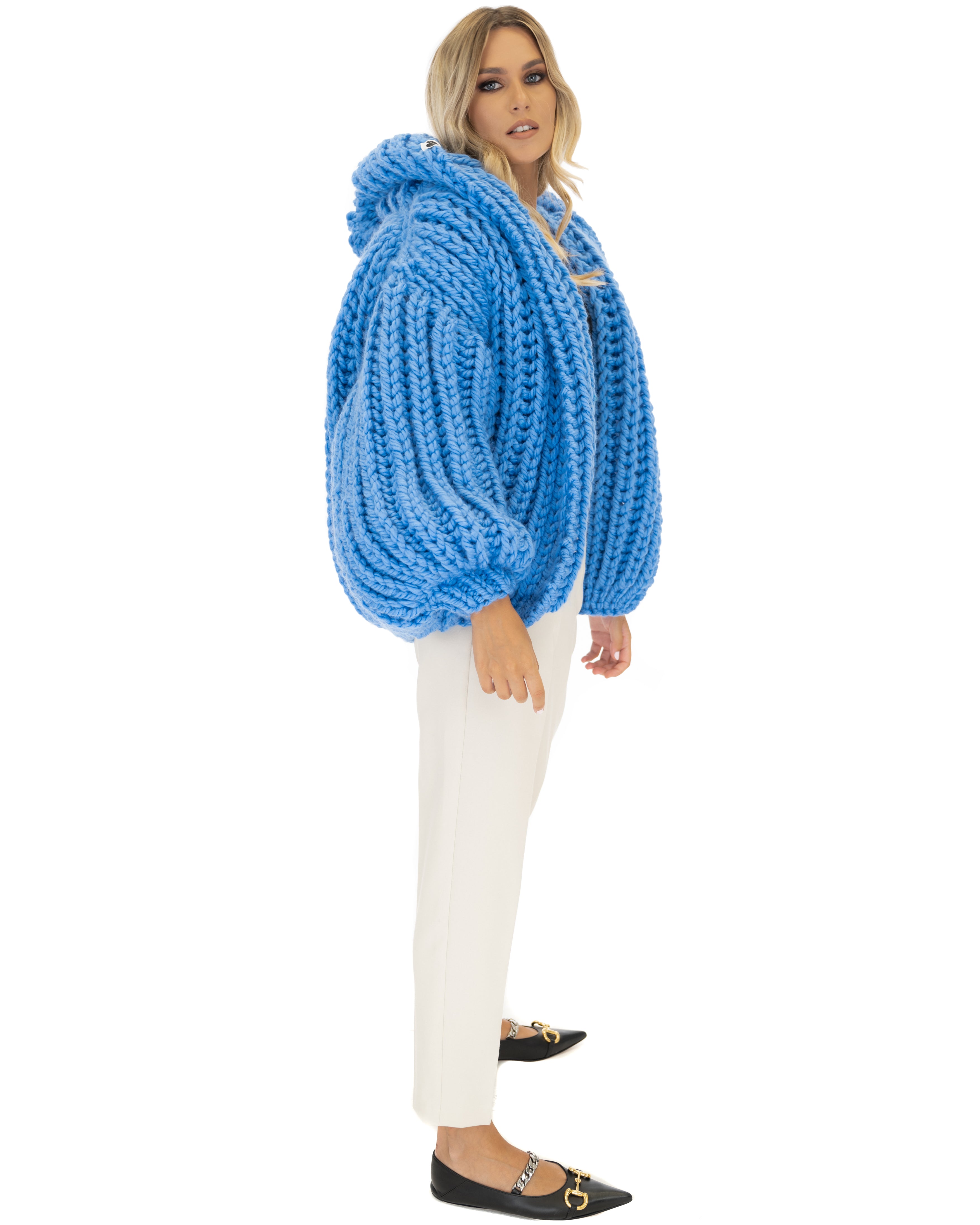 Stylish Hooded Chunky Cardigan for Women - Cozy Oversized Knit Sweater | Perfect for Fall, Winter & Casual Outfits