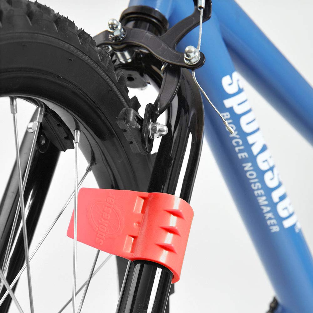 SPOKESTER Bicycle Noise Maker - Motorcycle Sound Bike Accessory for Kids & Adults - Fun Cycling Gadget for Road Safety & Prank Rides