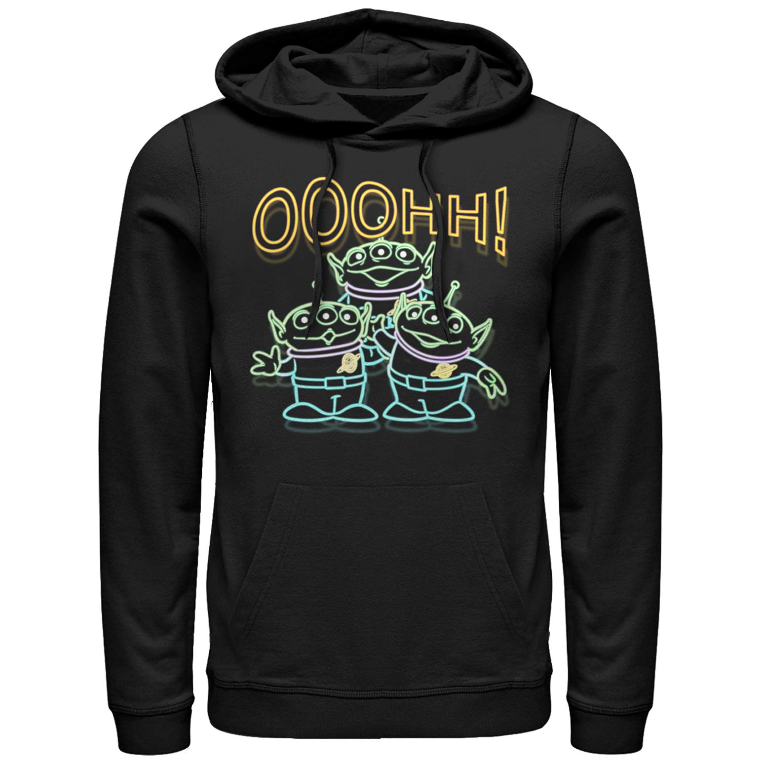 Disney Toy Story Alien Squeeze Toy Pullover Hoodie for Men - Soft & Fun Graphic Sweatshirt for Cosplay, Halloween, and Movie Fans