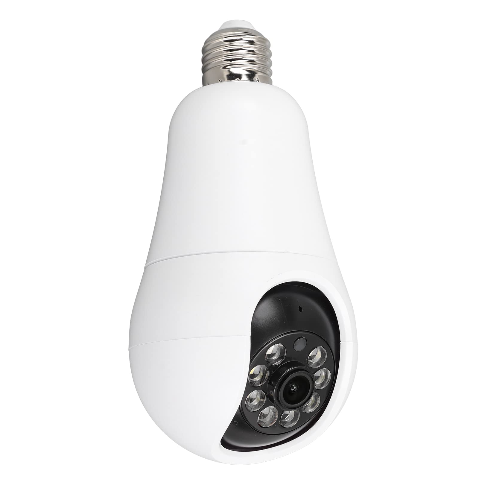 Jectse 1080P Wireless Light Bulb Security Camera with E27 Socket - 5GHz WiFi Indoor Surveillance Camera, Color Night Vision for Home & Office Security (Baby Monitor/Pet Camera/Indoor Monitoring)