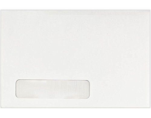 LUXPaper 6x9 Booklet Window Envelopes - Bright White 24lb Text (Pack of 1000) | Perfect for Business Mailings, Wedding Invitations & Direct Marketing
