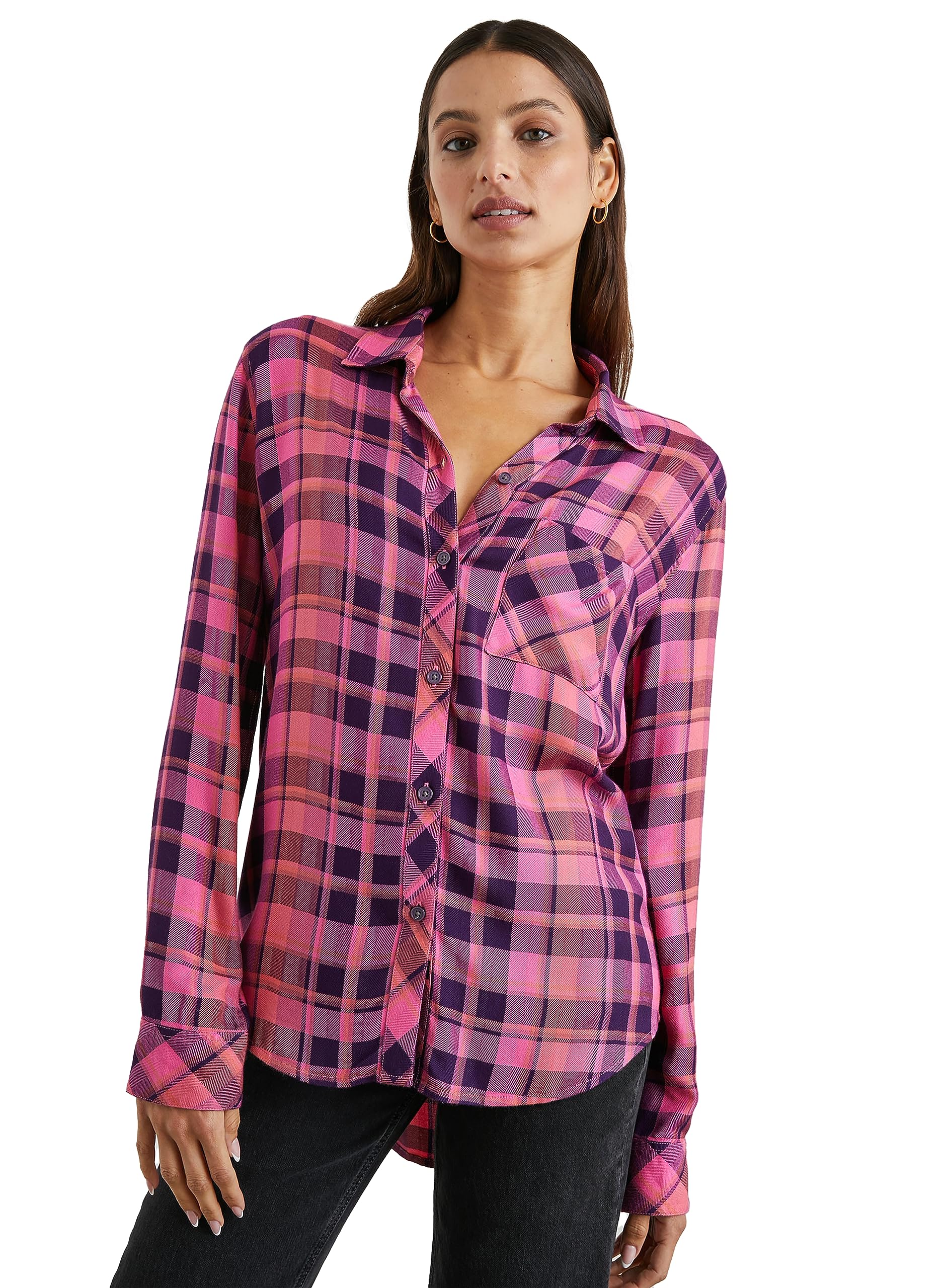 Women's Hunter Shirt with Rails - Stylish & Comfortable Outdoor Shirt for Hiking, Camping & Casual Wear