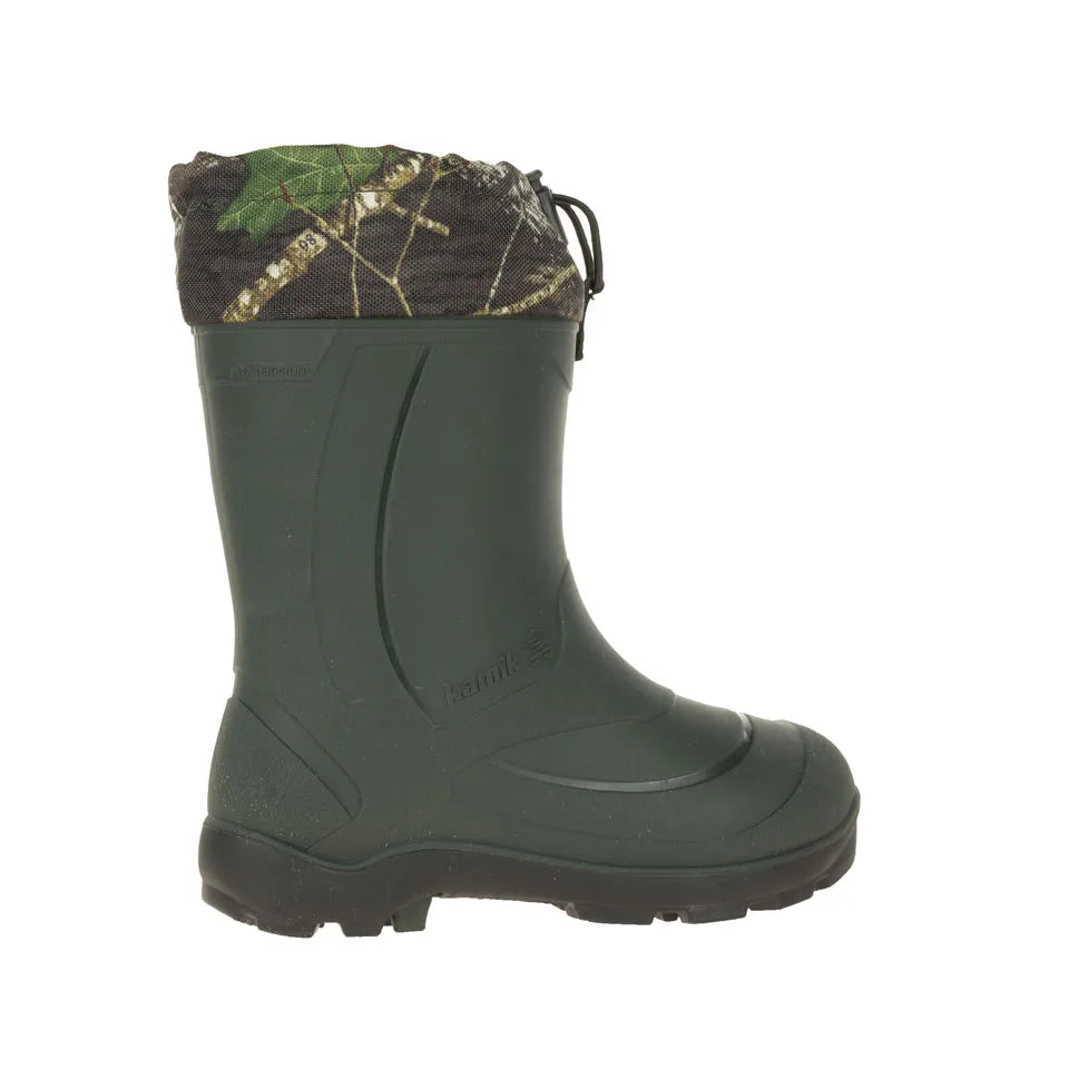 Kamik Mossy Oak Country Snobuster 2 Waterproof Insulated Hunting Boots for Men - Warm Winter Snow Boots for Outdoor Activities, Hiking & Hunting