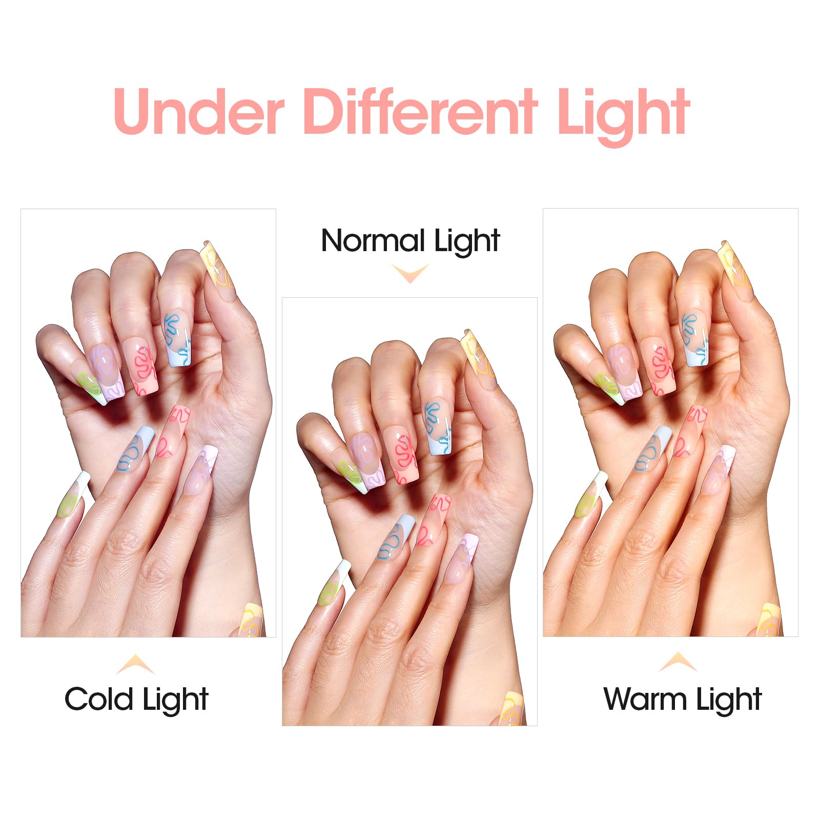 GELLEN Pastel Gel Nail Polish Set - 6PCS Soak Off UV/LED Gel Polish Kit for Summer Nail Art | Long Lasting Manicure for Home & Salon Use | Perfect for Bridal, Party & Everyday Wear