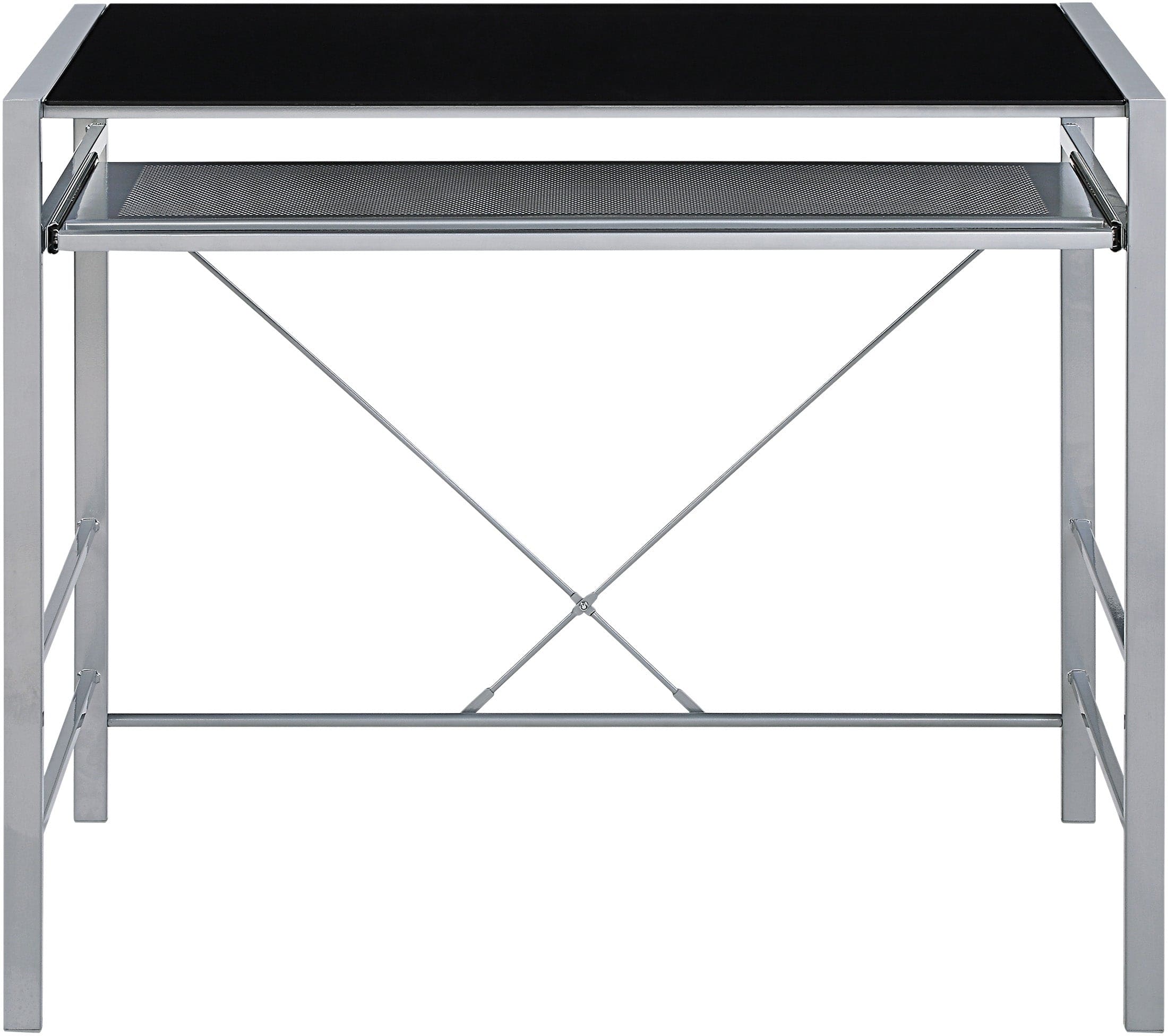 Office Star Zephyr Computer Desk [ZHR3620] - Modern Home Office Desk with Sturdy Metal Frame for Work & Study - Perfect for Small Spaces & Remote Work