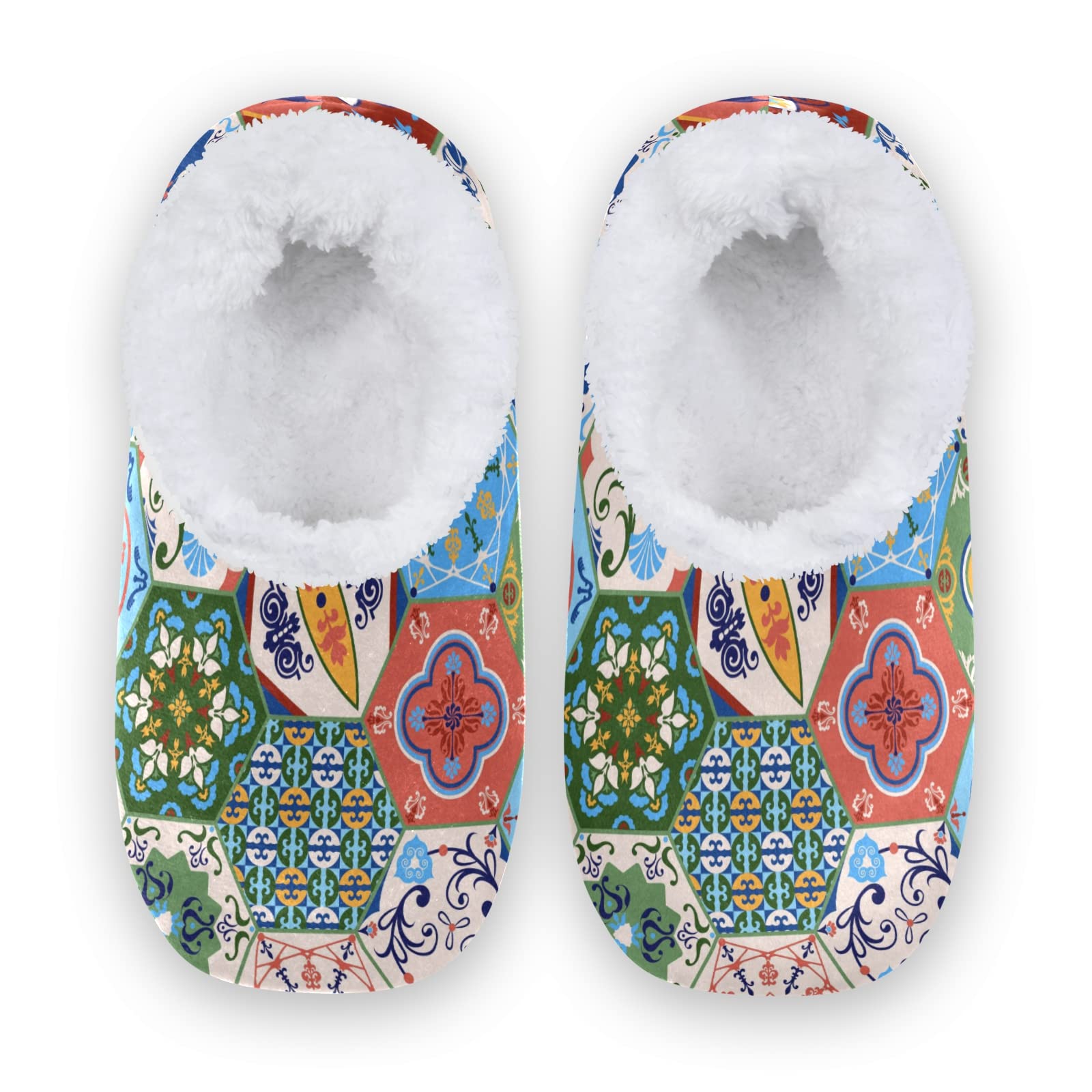 Cozy Fuzzy House Slippers for Women & Men - Soft Coral Fleece Indoor Shoes with Anti-Skid Sole (Sizes M-XXL) - Perfect for Winter Comfort, Home Relaxation & Spa Days