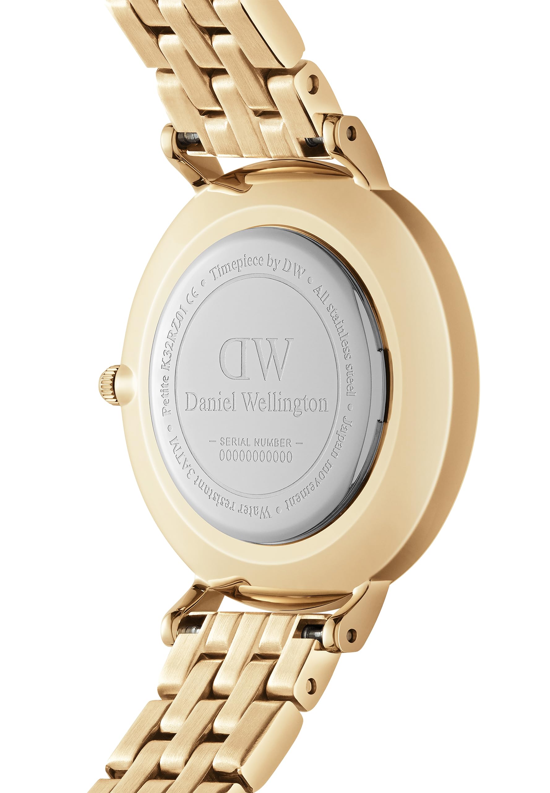 Daniel Wellington Women's Roman Dial Watch - Adjustable Leather Strap, Minimalist Fashion Watch for Everyday Wear & Special Occasions