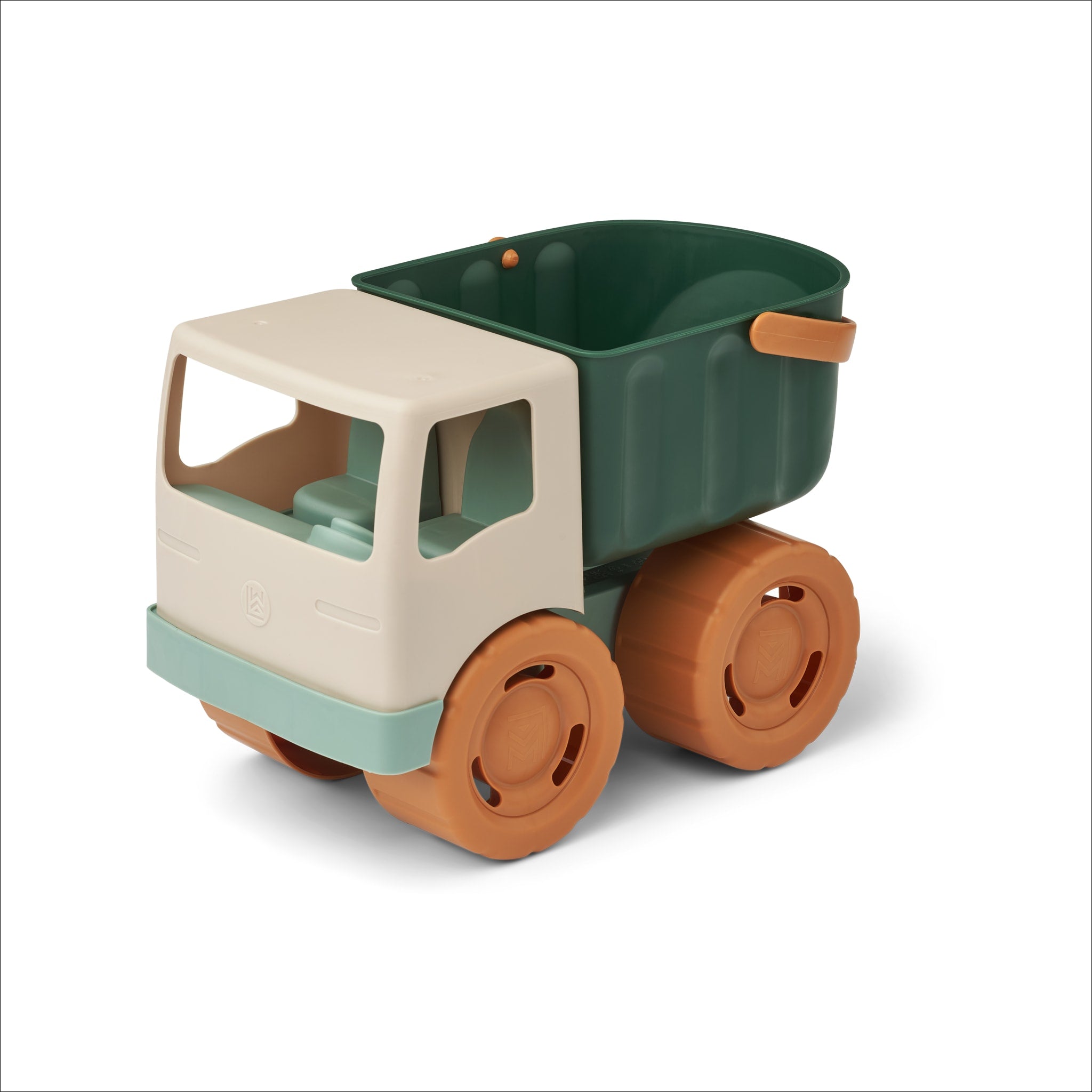 LIEWOOD Beck Sand Truck Toy - Durable Construction Vehicle for Kids, Peppermint Color Mix - Perfect for Sandbox Play, Beach Toys & Outdoor Pretend Play Activities