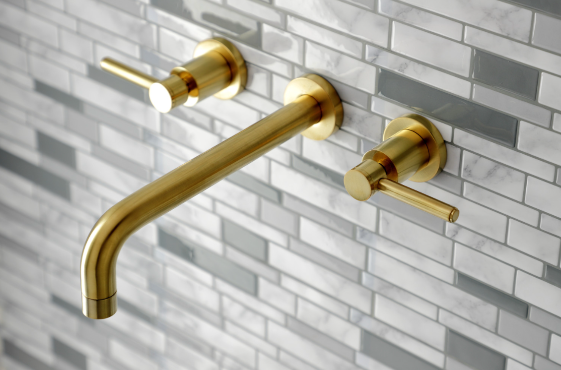 Modern Wall Mount Roman Tub Faucet - Elegant Bathroom Fixture for Spa-Like Relaxation | Perfect for Master Bathrooms, Luxury Hotels & Home Renovations