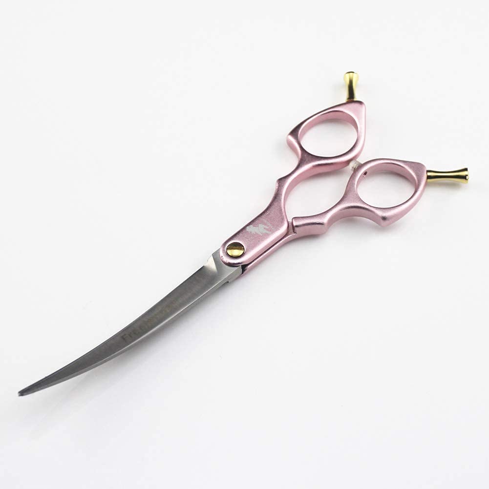 WBDZ Professional Hairdressing Scissors 6 Inch - Purple Barber Shears for Salon & Home Use, Flat Cut Design with Optional Set (I3 Model) | Perfect for Hair Styling, Cutting & Trimming