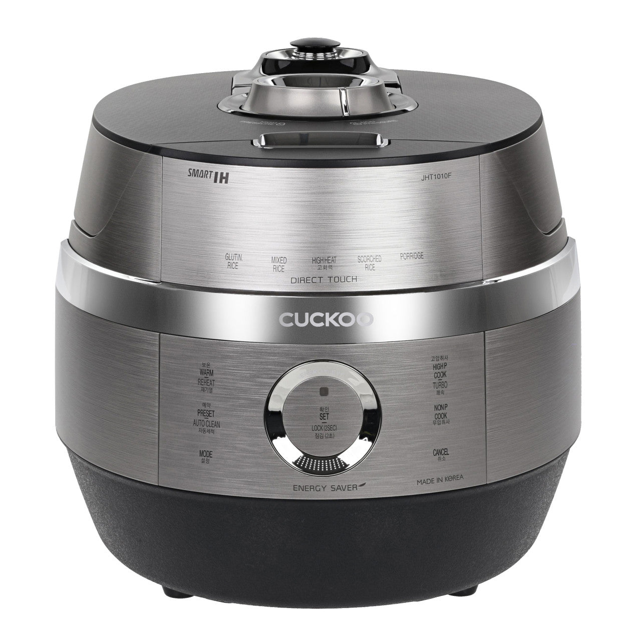 Cuckoo CRP-JHT1010F 10-Cup Twin Pressure IH Rice Cooker - Perfect for Family Dinners & Meal Prep