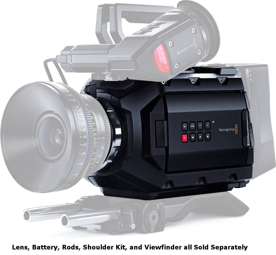 Blackmagic Design URSA Mini 4K Digital Cinema Camera with EF Mount - Professional 4K Video Recording for Filmmaking, Live Streaming & Content Creation