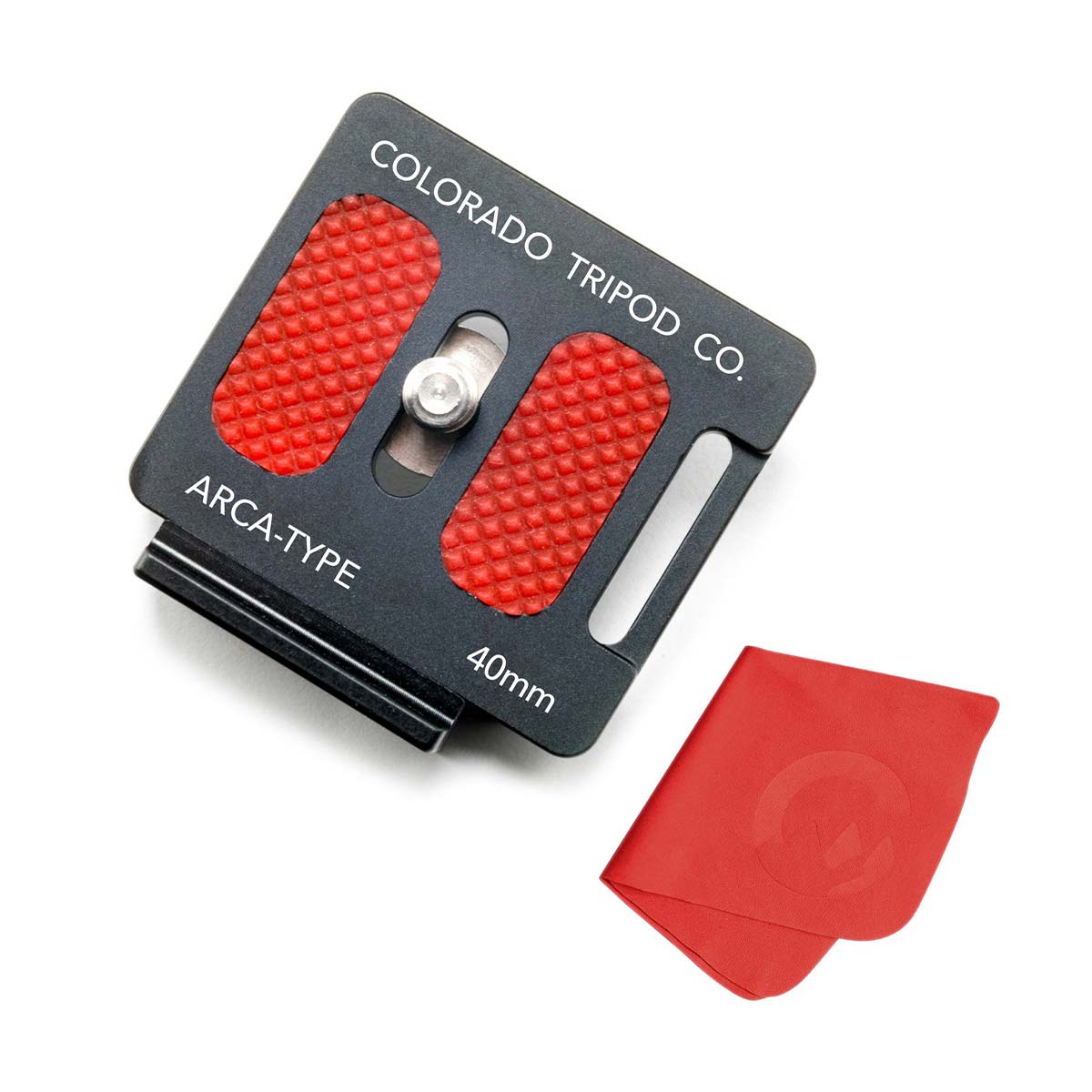 Breakthrough Photography 40mm Arca Plate - Black | Compatible with Tripods & Camera Mounts | Perfect for Landscape & Studio Photography