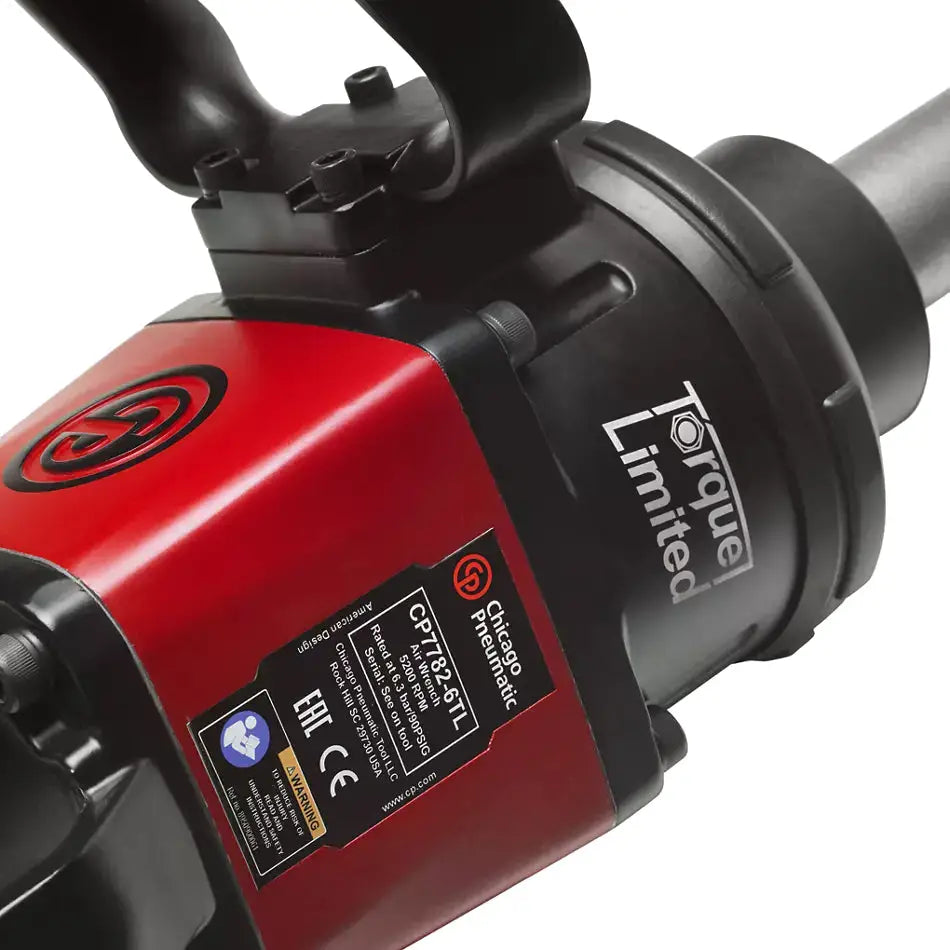 CP CP7782TL 6:1 Drive Torque Limited Impact Wrench - 1920 Ft. Lbs, 5200 RPM - Heavy Duty Automotive & Industrial Tool for Tire Changes, Construction & Mechanical Repairs