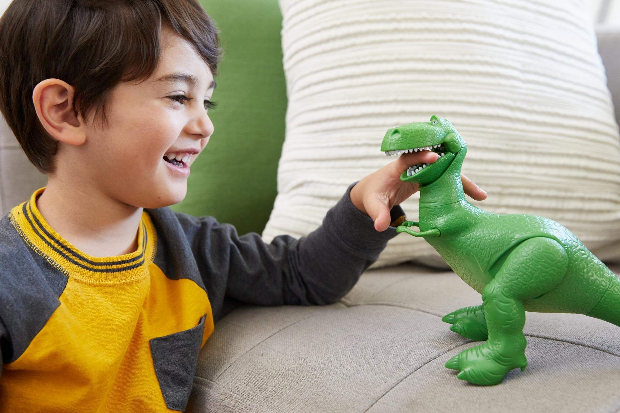Official Disney Pixar Toy Story Rex Dinosaur Action Figure - Collectible Toy for Kids & Fans, Perfect for Playtime, Display & Gifts