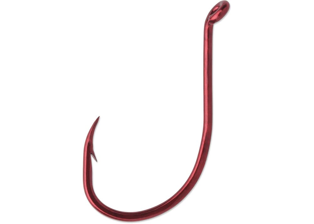 VMC Octopus Live Bait Tin - Red #4 Fishing Lure for Saltwater & Freshwater - Perfect for Bass, Trout, and Walleye Fishing