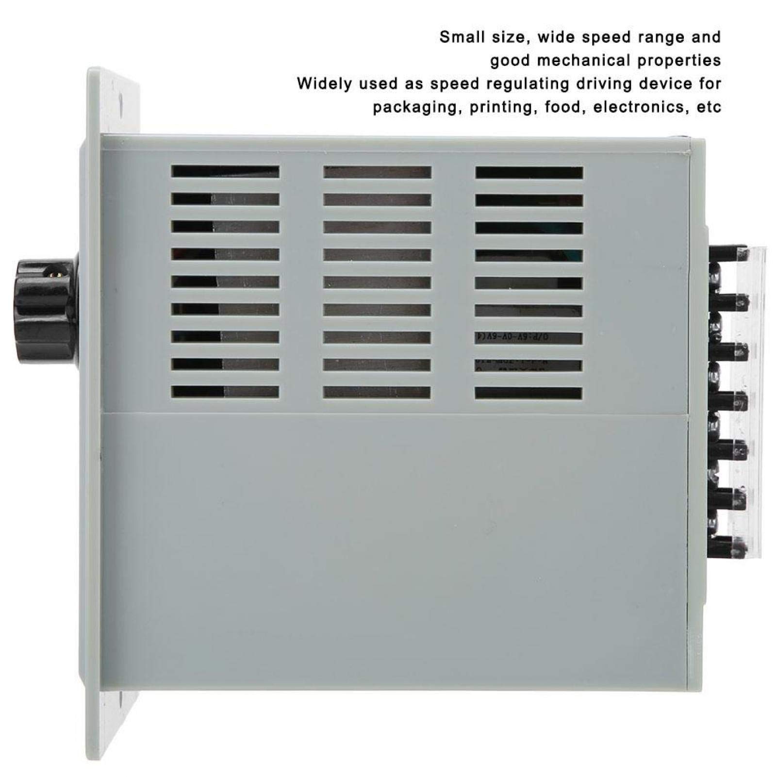 220V AC Motor Speed Controller - DC 0-180V Output, Variable Speed Governor for Packaging Equipment & Industrial Machinery | Perfect for Conveyor Belts, Mixers, Fans & More