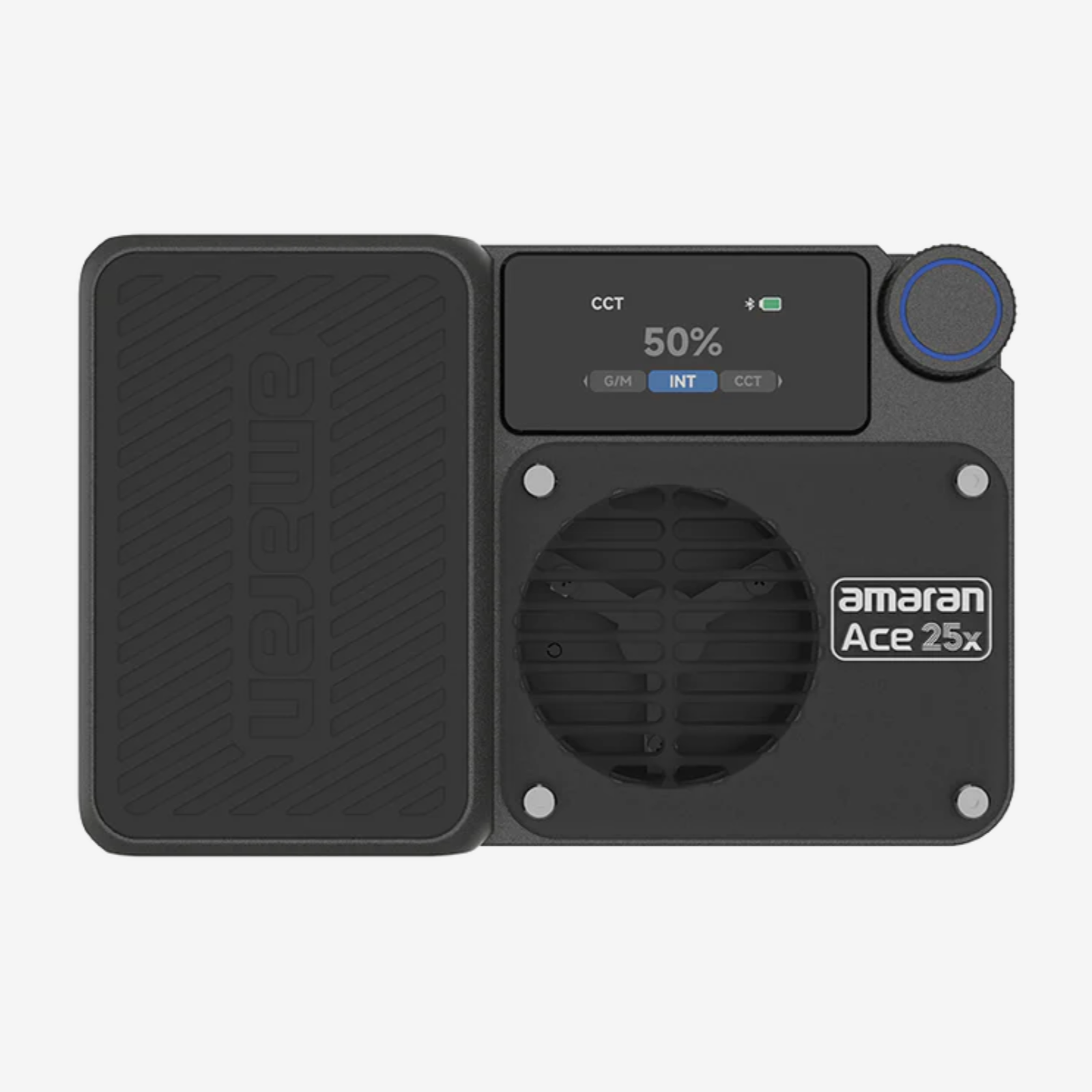 Amaran Ace 25x Bi-Color LED Light Panel - 3200K to 5600K Adjustable, Charcoal Black - Professional Photography & Video Lighting for Studio, YouTube, Live Streaming