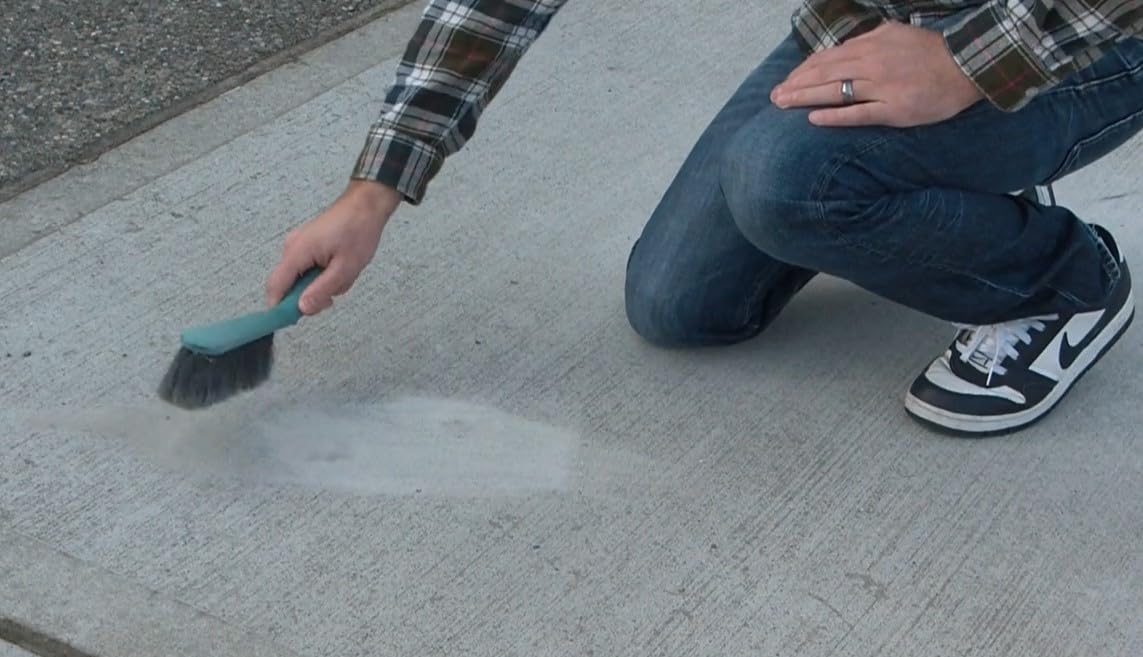 EXIMO Waterless Concrete Cleaner for Driveway & Garage - Outdoor Cleaning