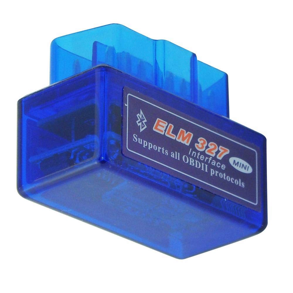 Bluetooth OBD2 Scanner Adapter - ELM327 OBDII Car Diagnostic Tool for Android & iOS - Scan Engine Codes, Check Vehicle Health - Perfect for Mechanics & DIY Car Repairs