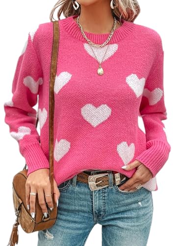 Pink White Heart
