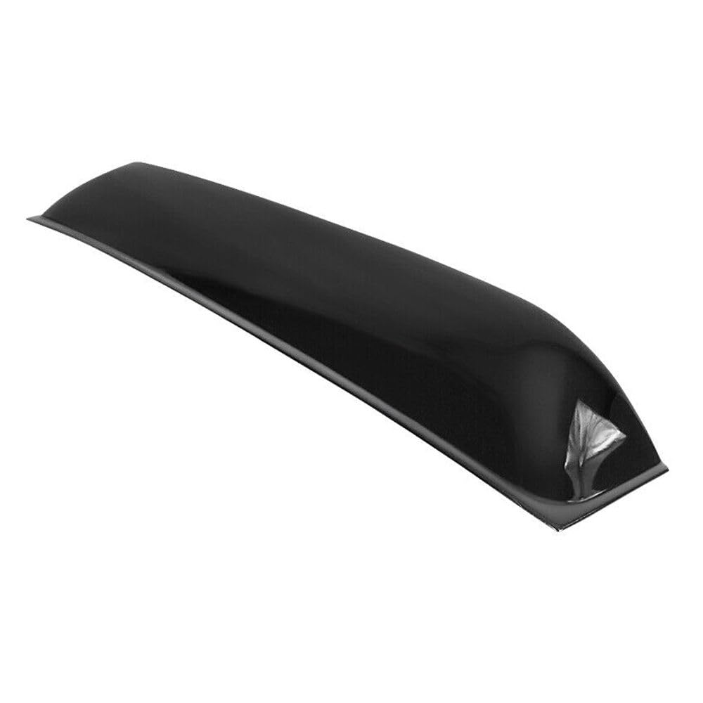 2009-2020 Nissan 370Z Coupe Rear Roof Spoiler Wing - PP Glossy Black Window Visor - Enhances Aerodynamics & Style - Perfect for Racing & Car Shows