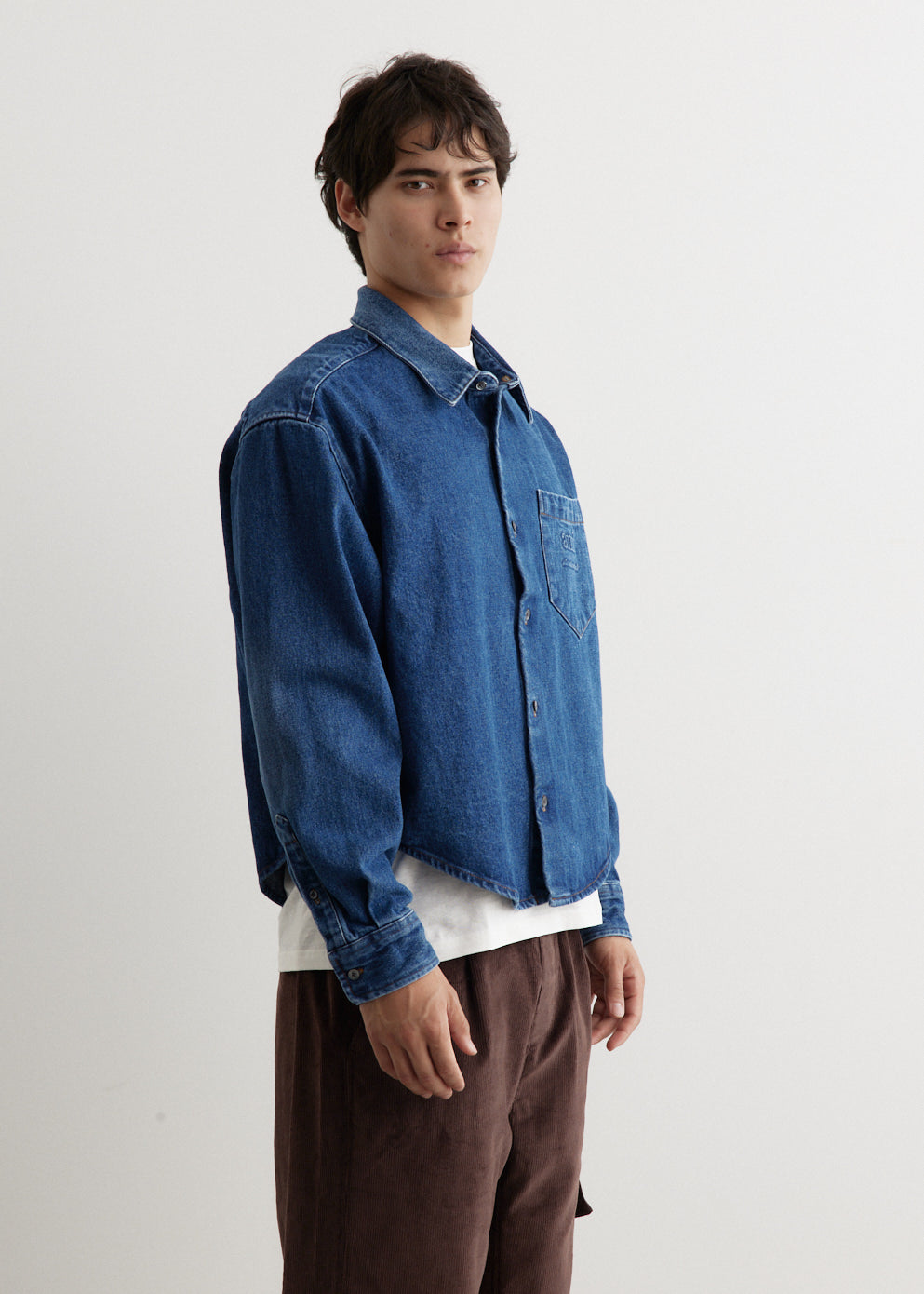Ami Denim Shirt for Men & Women | Stylish Casual Button Down Shirt | Perfect for Everyday Wear, Office & Date Nights