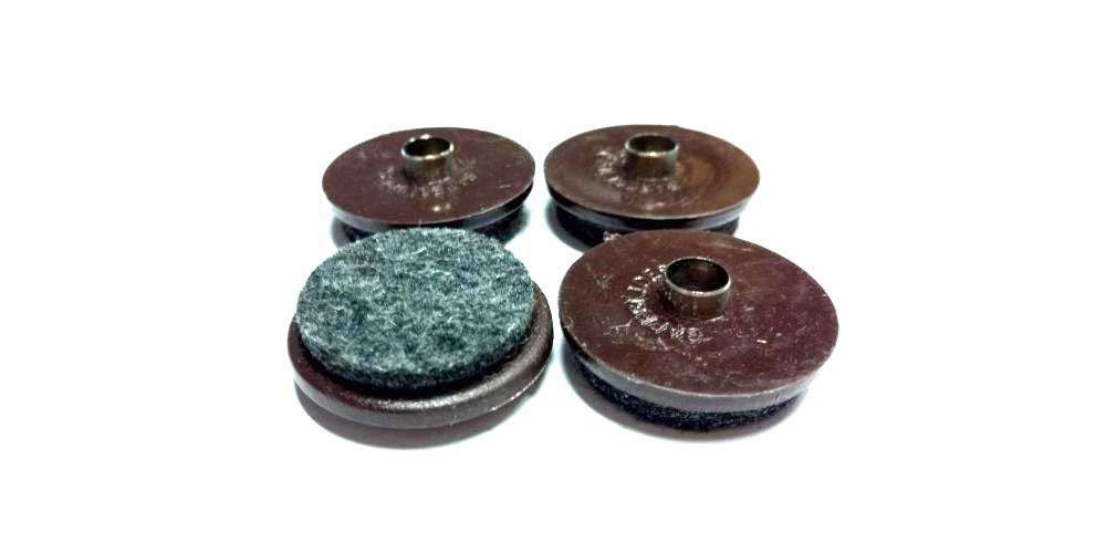 Brown Felt Base Safeglides 1