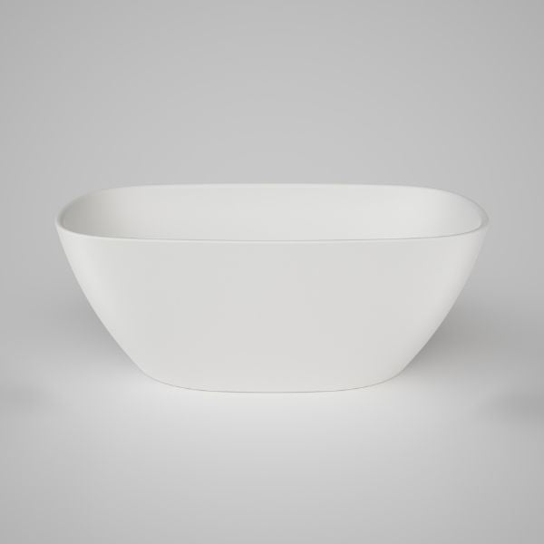 Caroma Contura II 1500mm Freestanding Bathtub - Matte White Finish | Modern Luxury Bath for Spa-Like Relaxation at Home