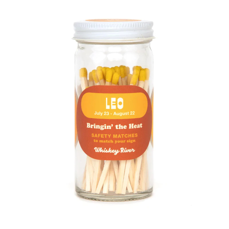 Leo Safety Matches Bottle - Waterproof & Windproof Matchstick Container for Camping, Hiking, and Emergency Survival Kits