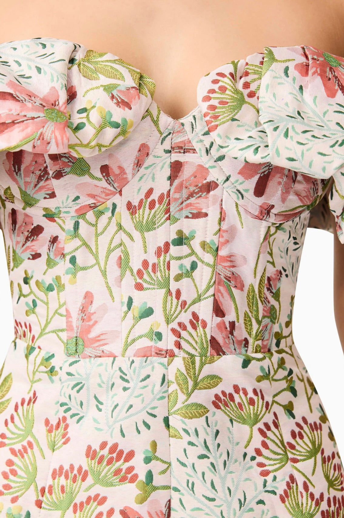 Calaantha Women's Floral Off The Shoulder Romper Jumpsuit - Summer Beach Party, Vacation Outfit, Casual Dressy Playsuit