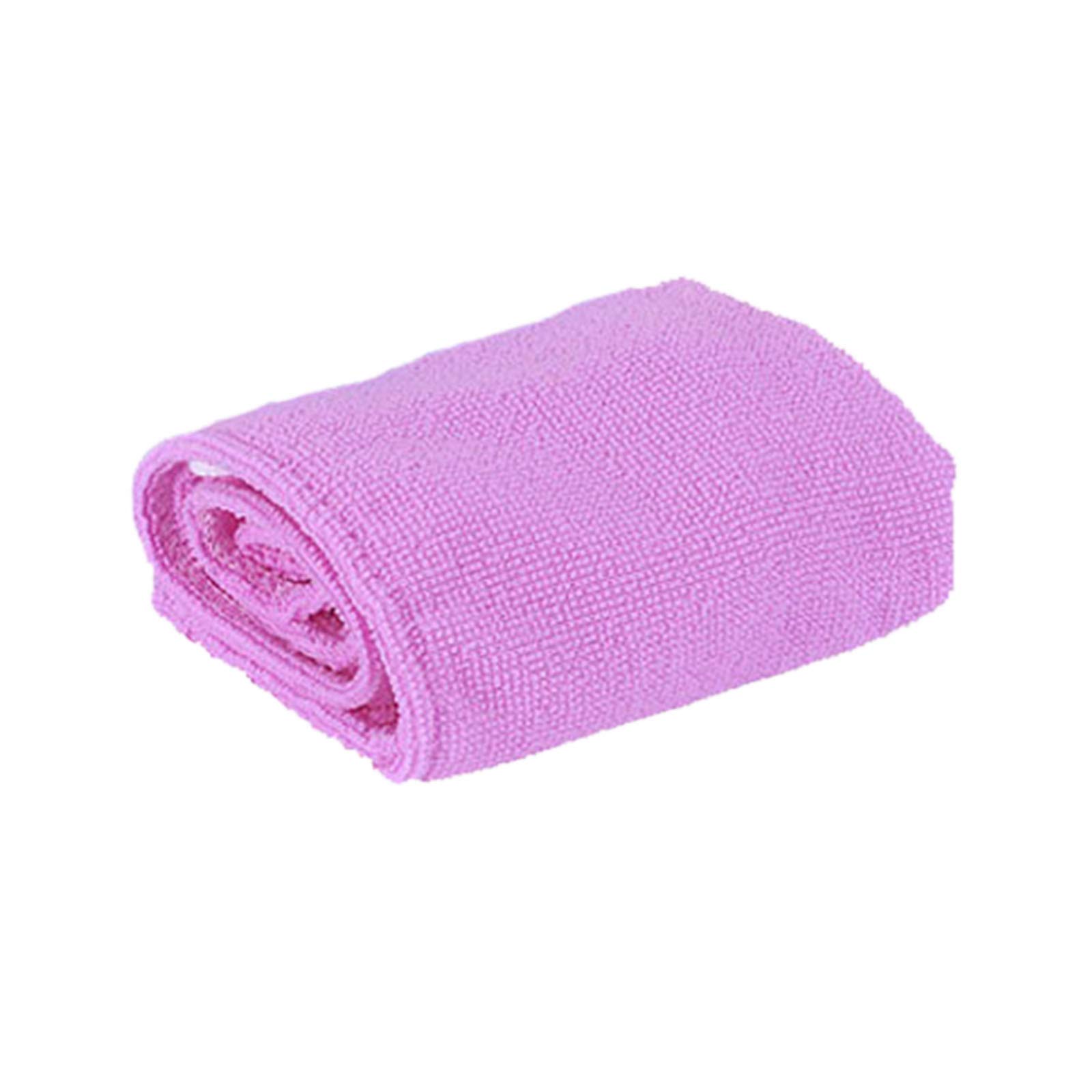 Xipoxipdo Quick Dry Hair Towel Cap - Super Absorbent Microfiber Magic Towel for Instant Hair Drying (Purple, One Size) | Perfect for Shower, Bathroom, Spa & Travel Use with Built-in Mirror & LED Lights
