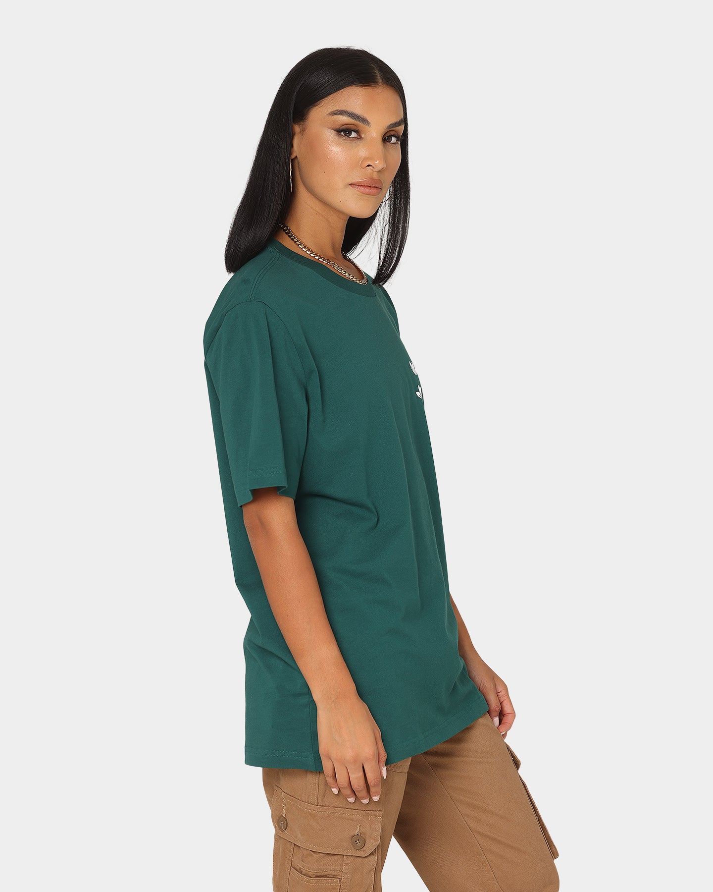 Adidas Bold T-Shirt for Men - Collegiate Green Athletic Tee | Comfortable Cotton Fabric for Gym, Running & Casual Wear