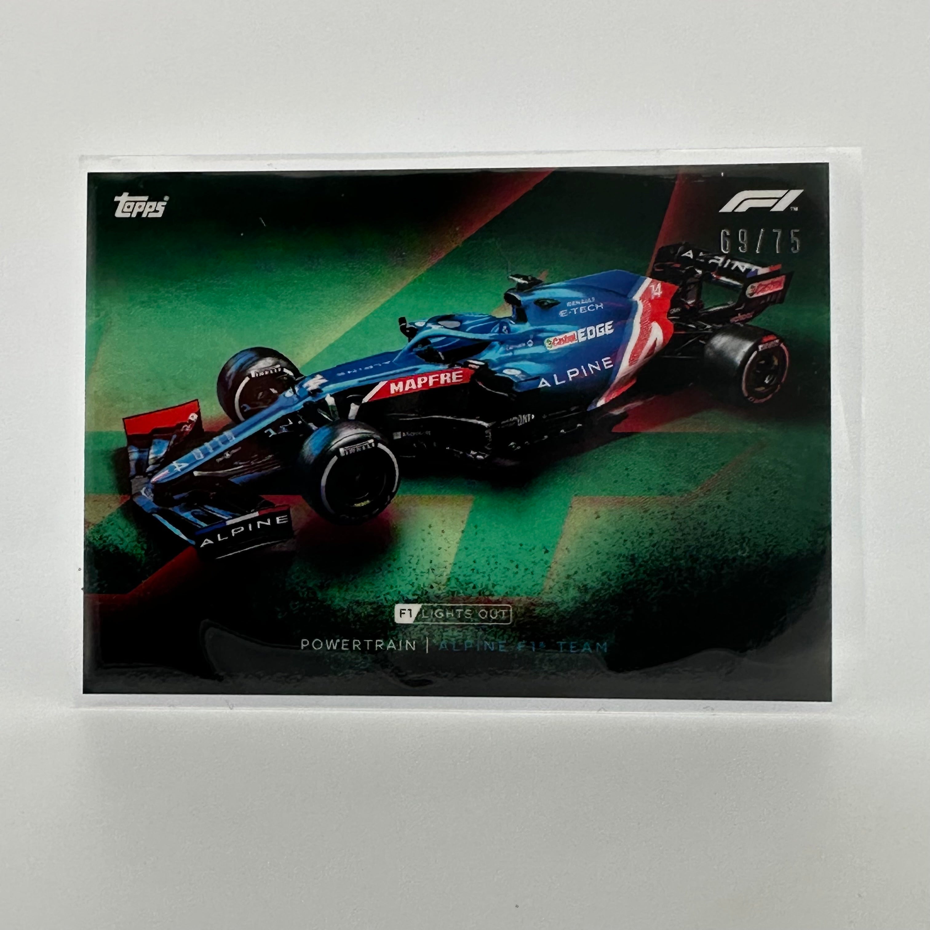 Alpine F1 Team Powertrain Green Parallel - High Performance Racing Car Model for Collectors & Fans | Perfect for Display, Gifts & Motorsport Enthusiasts